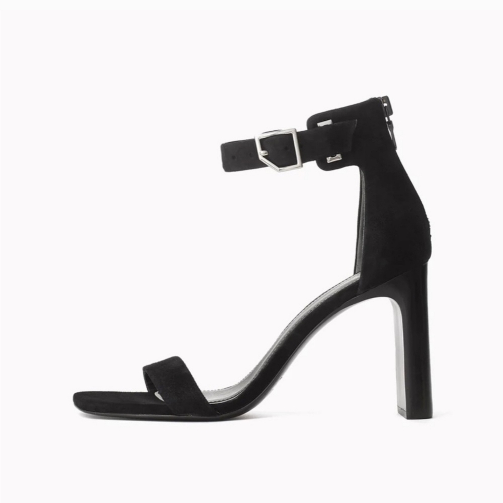 Rag & Bone Ellis Sandal in Black Suede - NIB